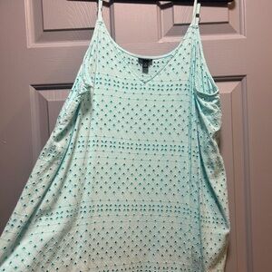 Torrid Turquoise Sleeveless Top